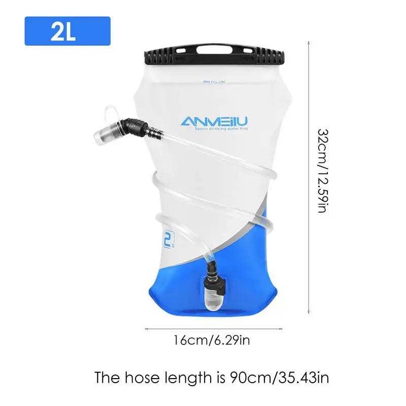 Hydration Pack High Capacity Water Bladder Leak-Proof Hydration Packs Convenient Versatile Odorless Water Storage For Hiking