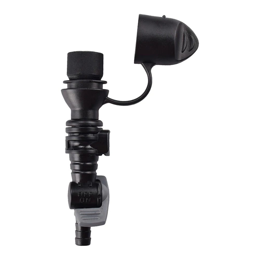 Hydration Bags Bite Valve Mouthpiece Replacement Food-Grade Silicone Nozzle Connector 7-9mm Diameter Adjustable Switch Leakproof