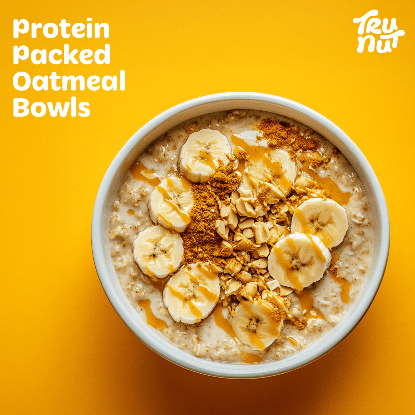 Tru-Nut Peanut Protein Powder – 2 Clean Ingredients (Roasted Peanuts & Pea Protein) – High Protein, No Sugar or Additives – Great Peanut Flavor for Smoothies, Shakes, Oatmeal & Baking