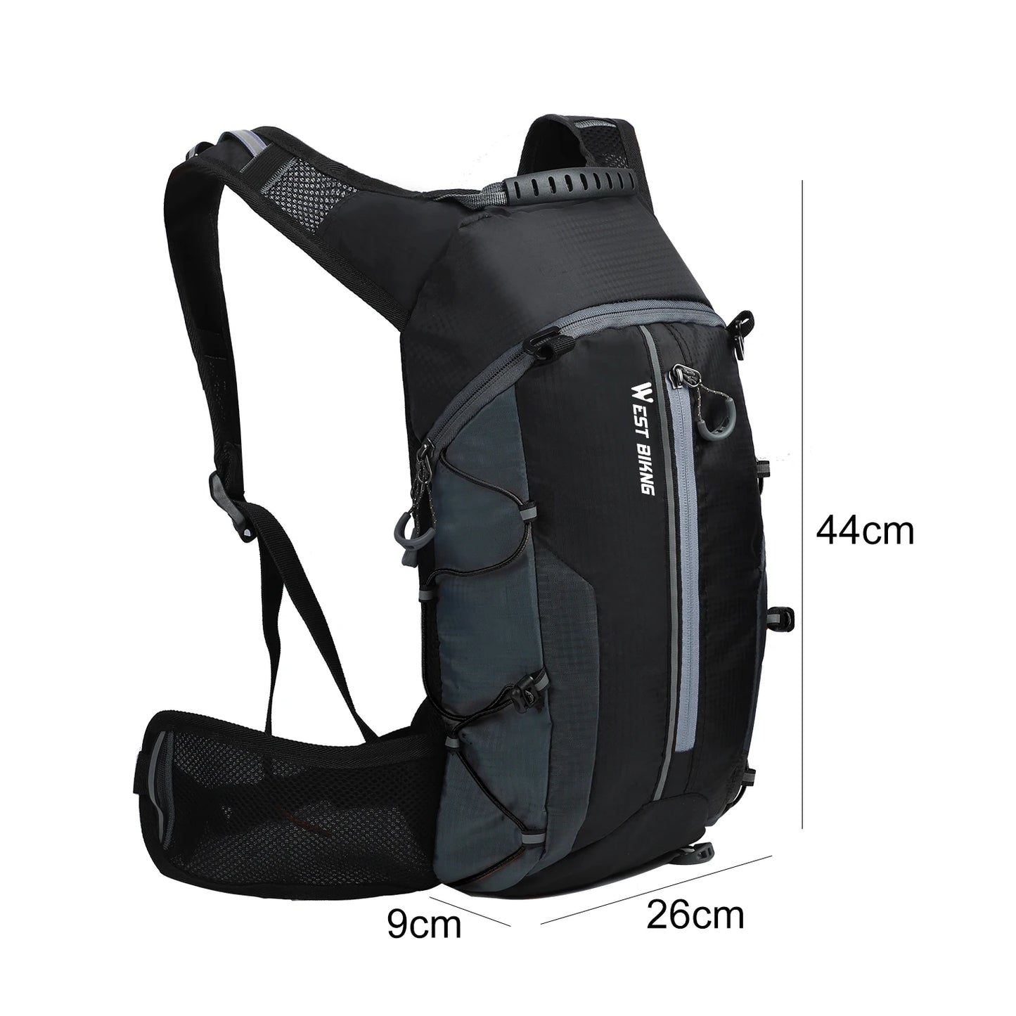 WEST BIKING Outdoor Water Repellent Sports Bag Cycling Hydration Backpack Travel Hiking Climbing MTB Road Bicycle Backpack