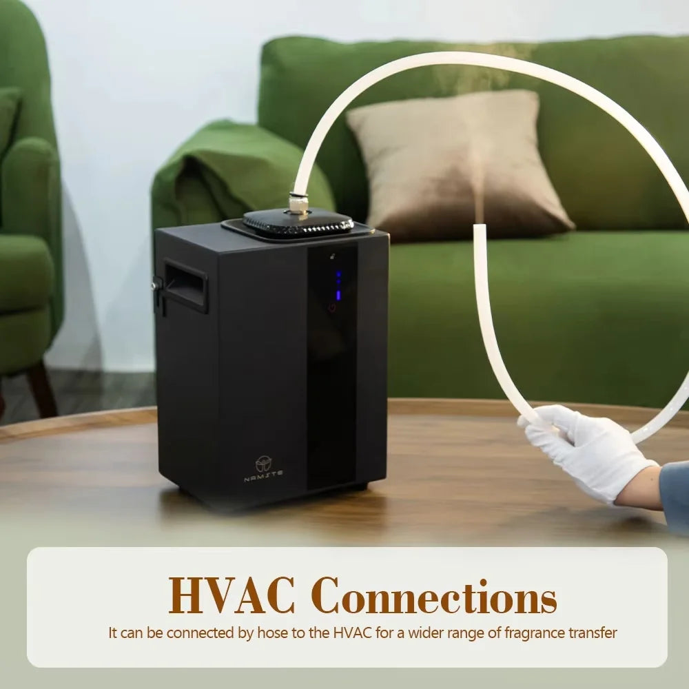 4000m³ Home Appliance Scent Diffuser Machine Perfume Air Freshener Bluetooth APP HVAC Essential Oils Aroma Diffuser 800ML Bottle