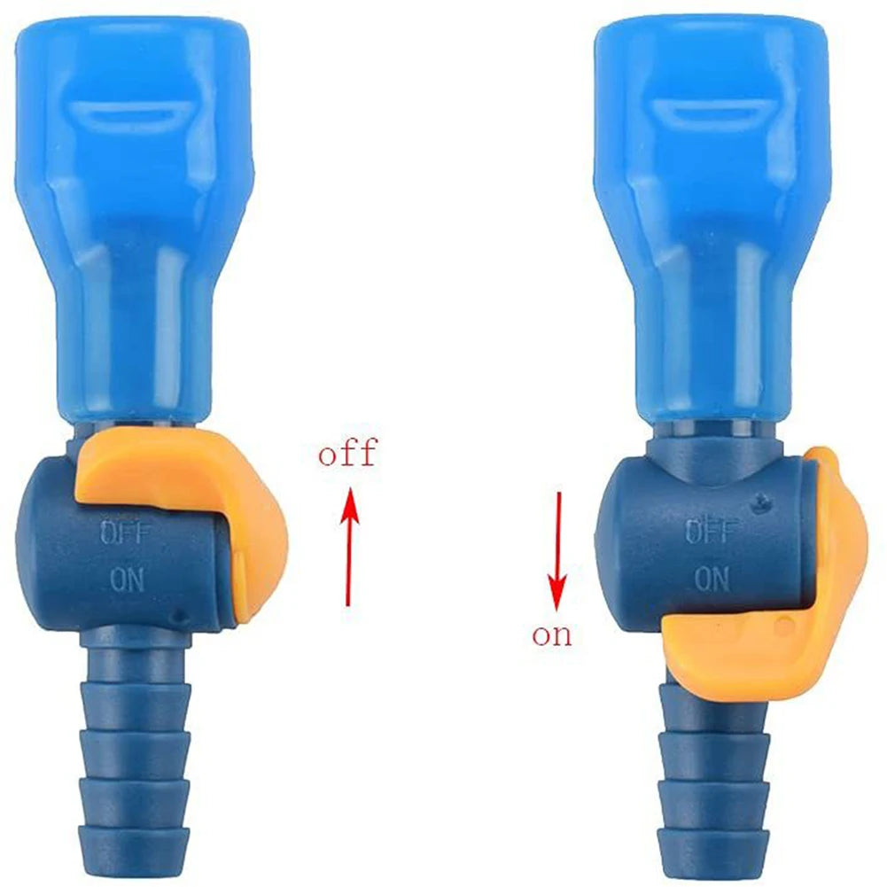 Silicone Water Bag Bite Valve With On Off Switch Hydration Bags Bite Valves Lightweight Replaceable Outdoor Sports Accessories