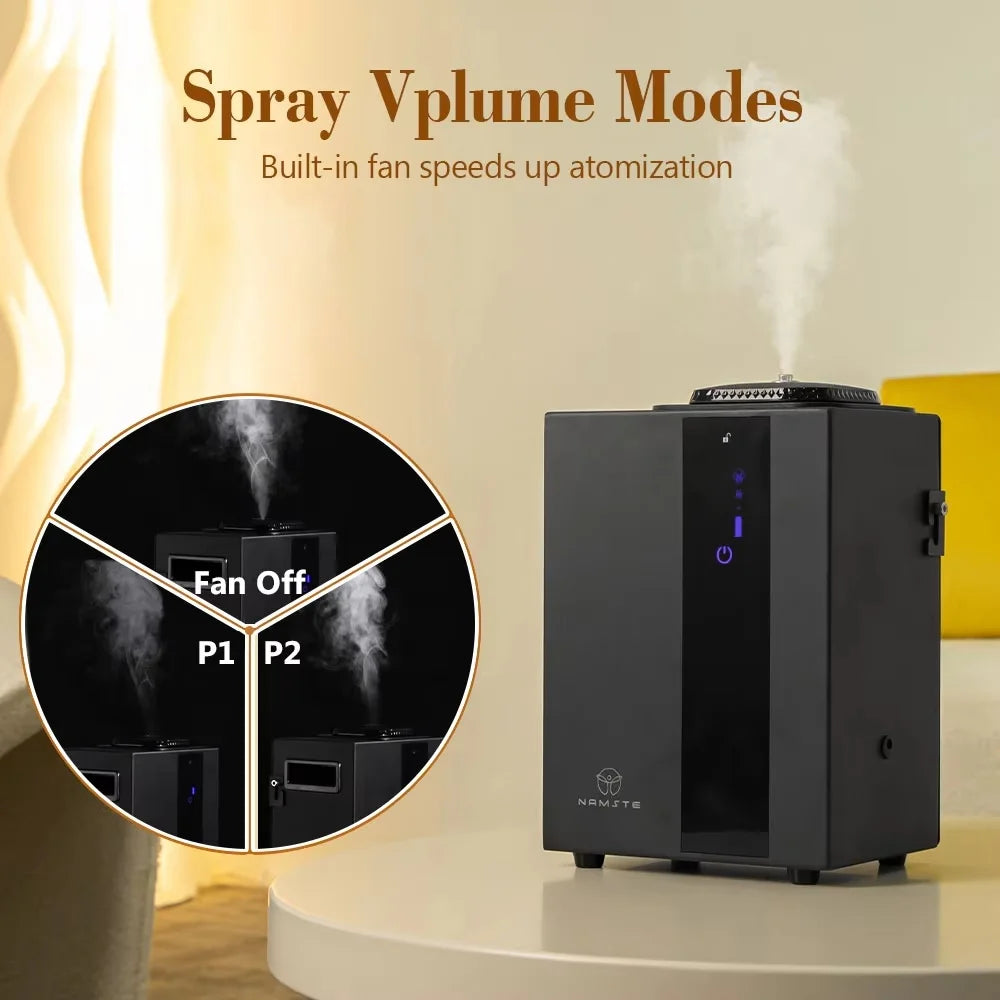 4000m³ Home Appliance Scent Diffuser Machine Perfume Air Freshener Bluetooth APP HVAC Essential Oils Aroma Diffuser 800ML Bottle