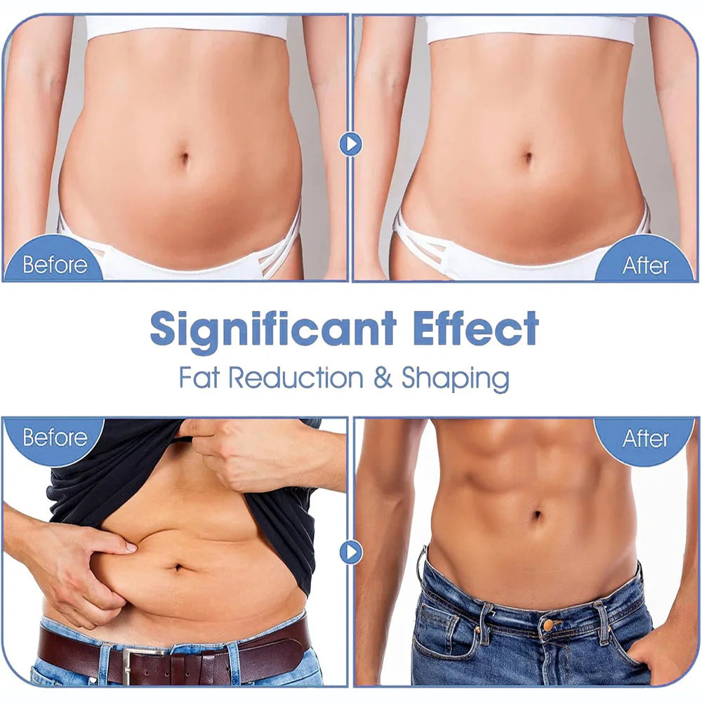 Abdominal Muscle Toner EMS Muscle Stimulator Electric Toning Belt Waist Trainer USB Recharge Body Weight Loss Fitness Massager