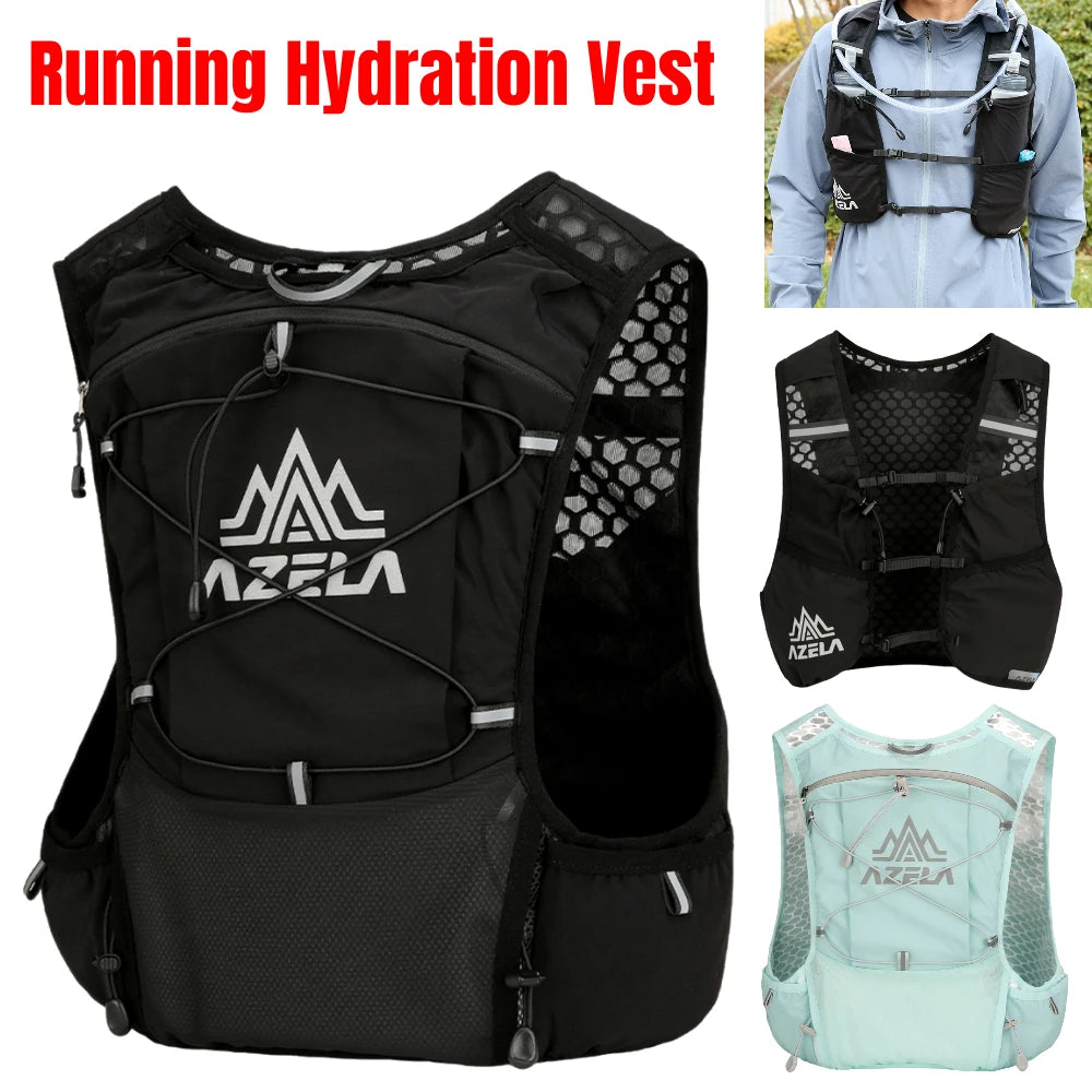Outdoor Running Hydration Vest Backpack Lightweight Running Vests Men Women for Trail Running Bags Backpack Marathon Cycling