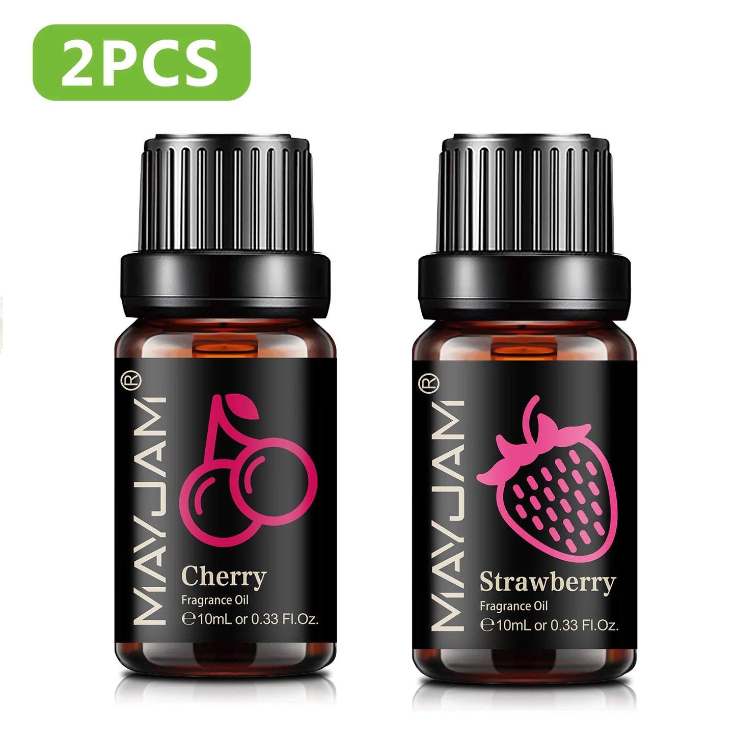 MAYJAM Fruit Fragrance Oil Strawberry Lemon Sweet Orange Papaya Litchi Kiwifruit Pear Fig Essential Oil Home Hotel Reed Diffuser