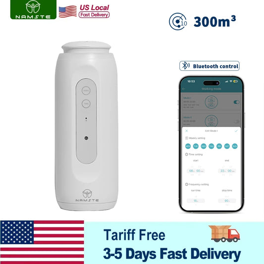 NAMSTE 300m³ Scent Air Machine Cold Air Diffusion for Home Waterless Plug-in Essential Oil Diffuser Portable Aroma Diffuser