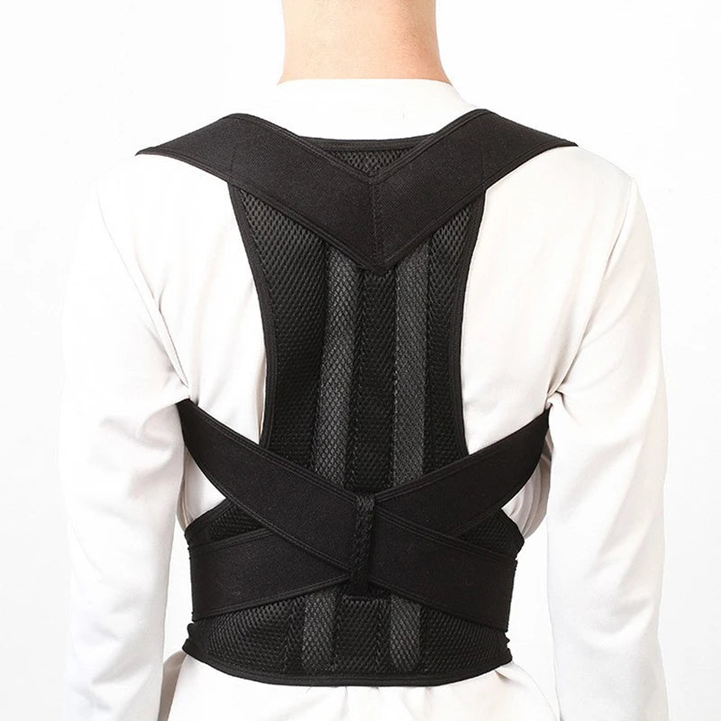 Posture Corrector Back Brace Stop Slouching And Hunching Adjustable Back Trainer Unisex Correction Belt2027