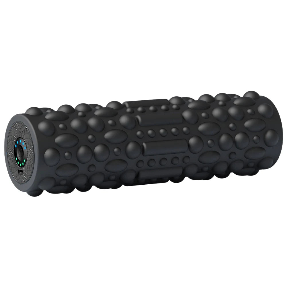 Electric Vibrating Foam Roller Massage Column Rechargeable Exercise Roller 5 Modes Muscle Roller for Yoga Pilates