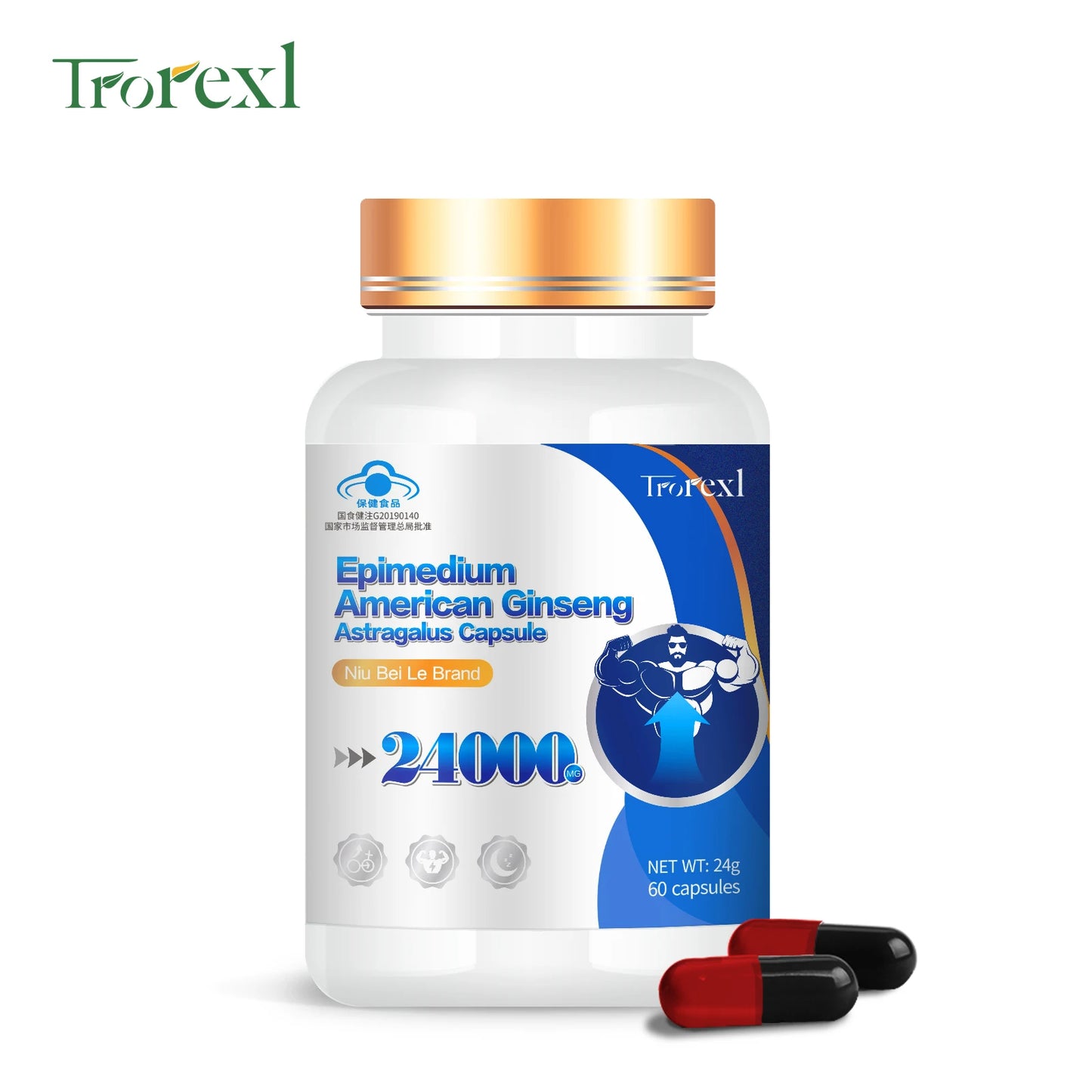 Naturally Epimedium Male Enhancement Pills, Enlargement Pills and Increase Size, Last Longer for Men