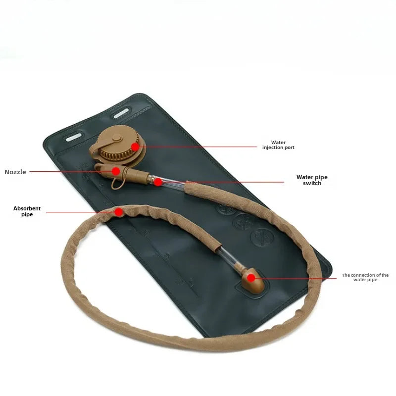 2.5/3L Water Bladder for Hydration Backpack Large Capacity Water Bag Reservoir For Running Cycling Hydration Water Storage Bag