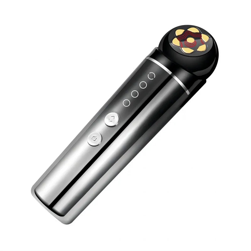 6 in 1 EMS Microcurrent Facial Massager Sonic Vibration Face Lifting Machine LED Photon Skin Tighten Beauty Device for Wrinkle