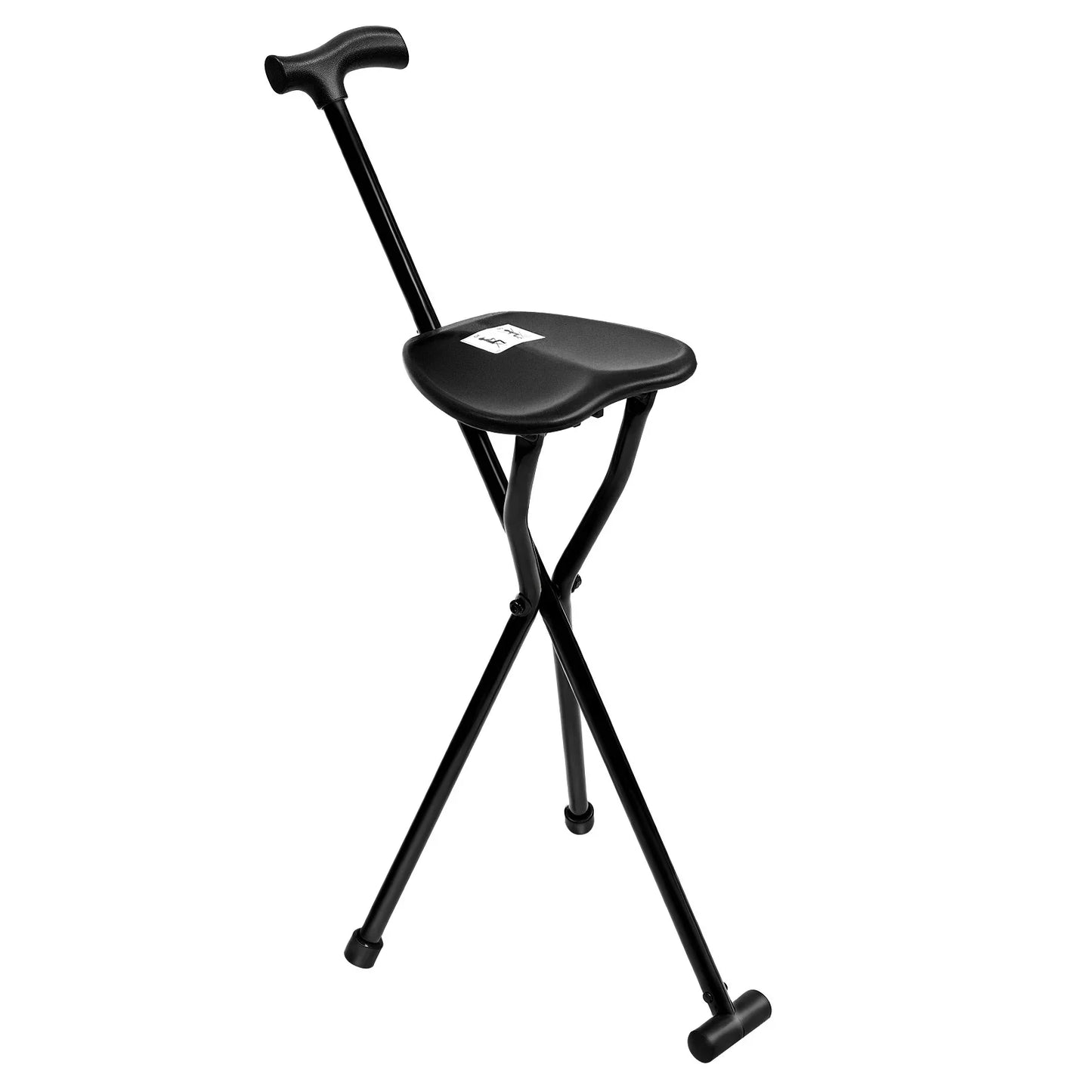 Folding Cane with Seat is 35.4 Inches Tall, and Supports up to 249.12lbs