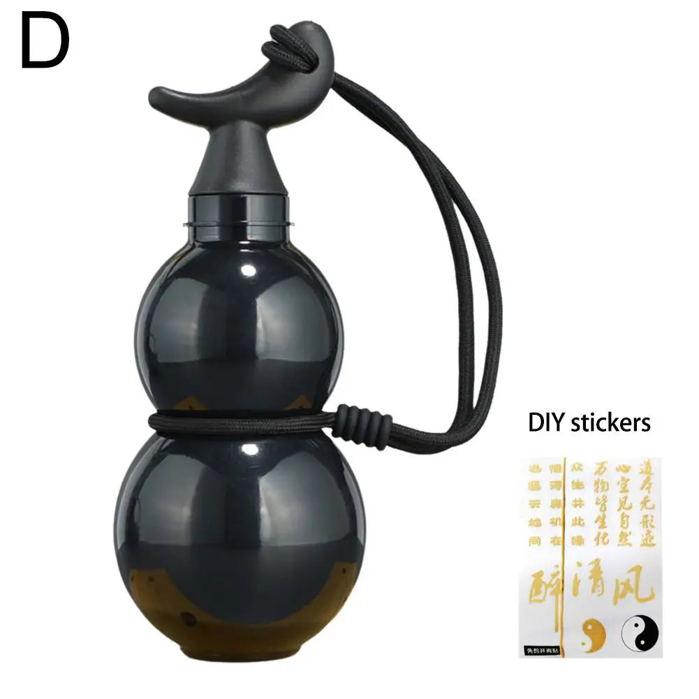 750ml Gourd Water Bottle Large Capacity Outdoors Leak-proof Water Sports Bottle King Wukong Drinking Cup Accessories
