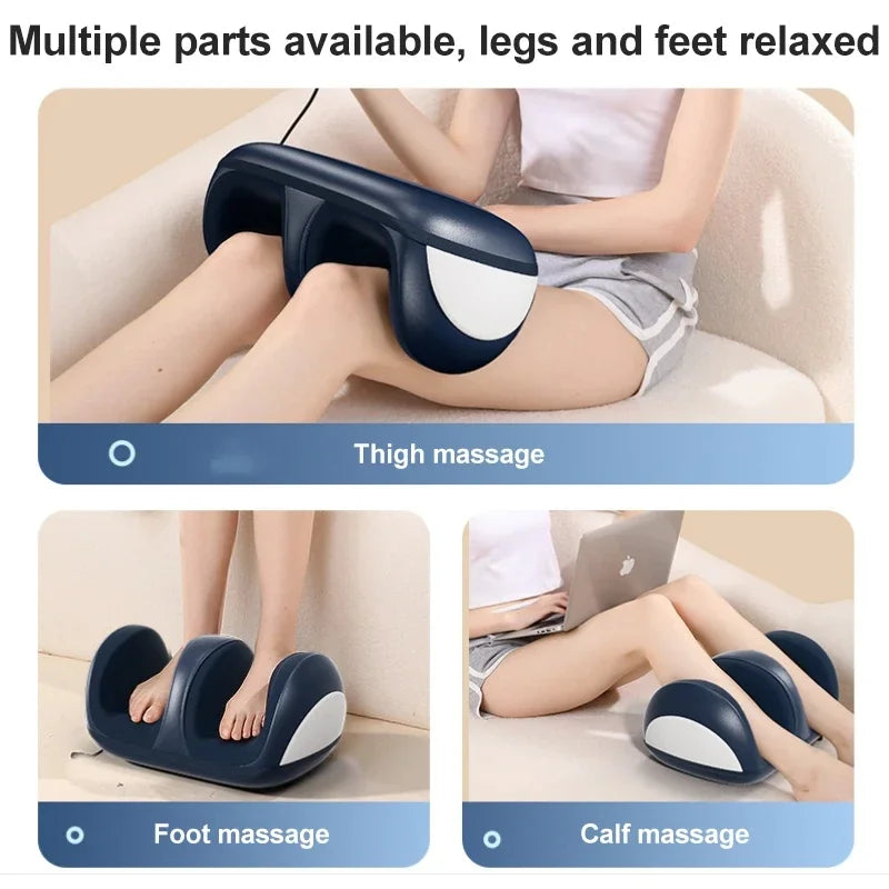 Smart Electric Foot Massager Fully Automatic Massage Machine Hot Compress Shiatsu Kneading Relieve Fatigue Relaxation Muscle