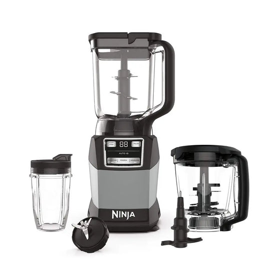 Blender, Compact Kitchen System, 1200W, 3 Functions for Smoothies, Dough amp Frozen Drinks with AutoIQ, 72oz. Blender Pitcher, 4