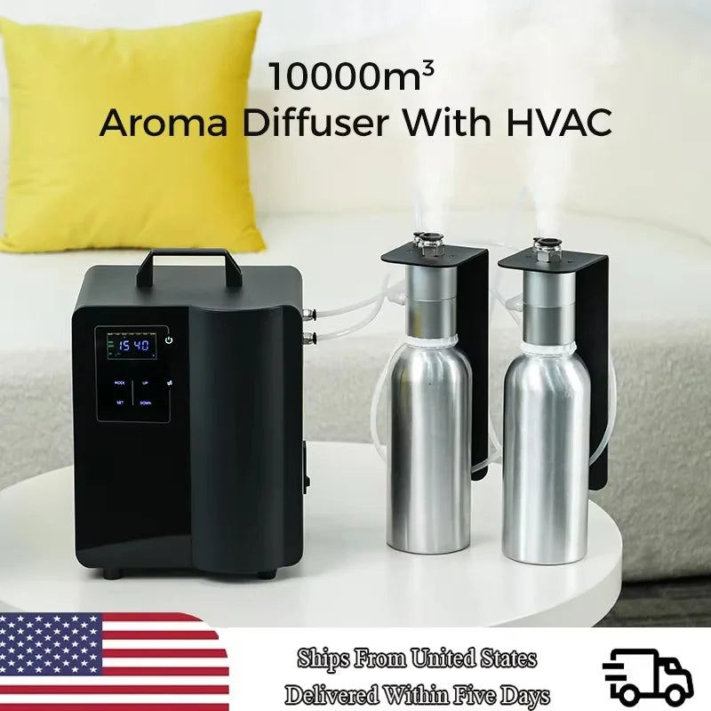 NAMSTE 10000m³ Essential oil Fragrance Diffuser Smart Timing Aroma Diffuser Scent Home Hotel HVAC Electric Air Freshener