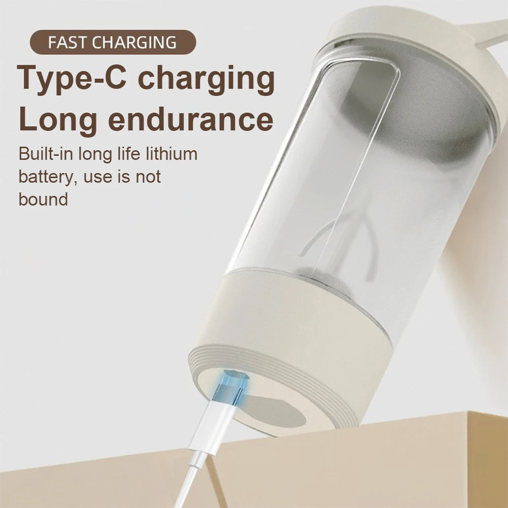 Portable Sport Mixing Cup Rechargeable Electric Mixing Cup Automatic Shaker Cup for Protein Shake Meal Replacement Shake