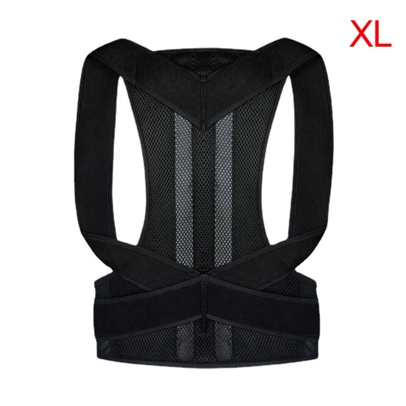 Posture Corrector Back Brace Stop Slouching And Hunching Adjustable Back Trainer Unisex Correction Belt2027