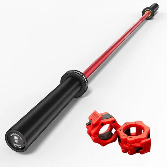 RitKeep 7ft  Barbell Weight Bar 45 LB Bench Press Bar Work Out Equipment for Home 700 LBS Max Capacity Weightlifting