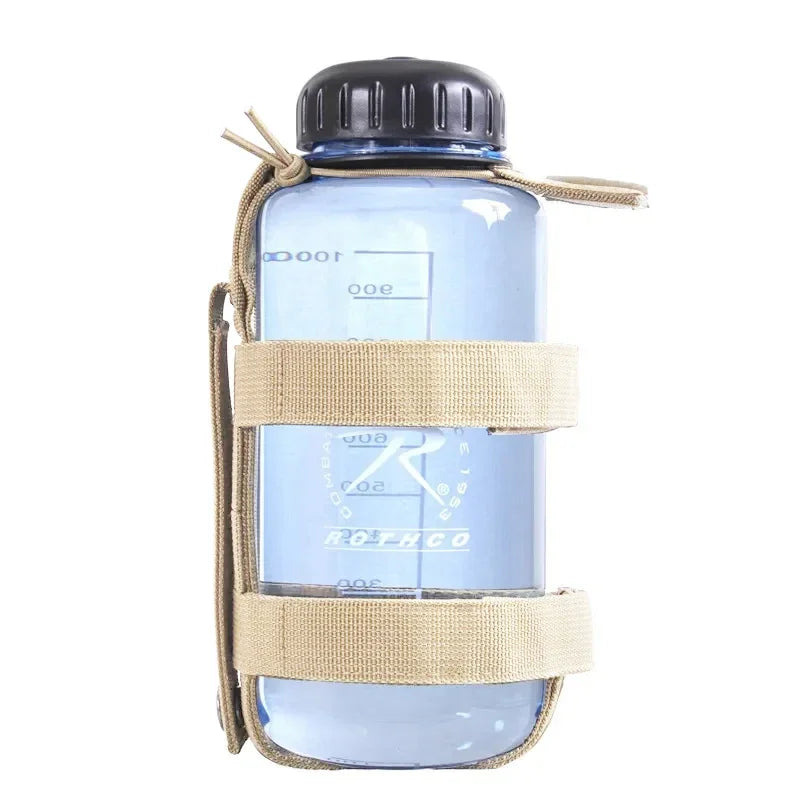 Molle Water Bottle Pouch Bag Portable Military Outdoor Travel Hiking Water Bottle Holder Kettle Carrier Hydration Bag