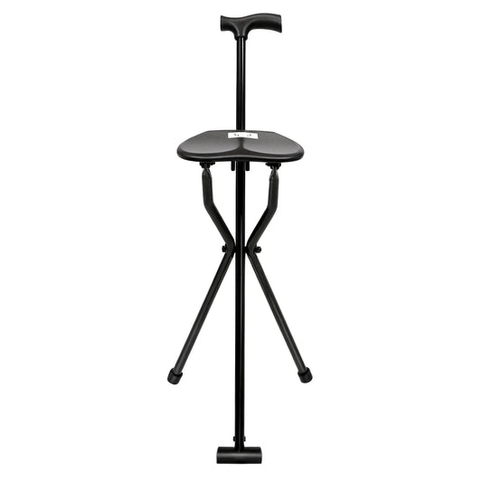 Folding Cane with Seat is 35.4 Inches Tall, and Supports up to 249.12lbs