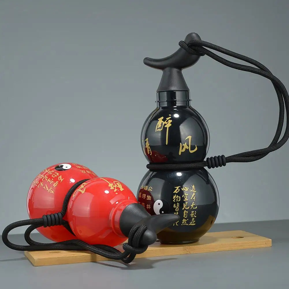 750ml Gourd Water Bottle Large Capacity Outdoors Leak-proof Water Sports Bottle King Wukong Drinking Cup Accessories