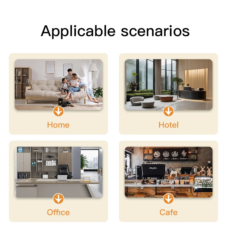 500ML Perfume Aroma Diffuser Home Flavoring Air Freshener 1500m³ Bluetooth WIFI Scent Diffuser Machine Essential Oil Diffuser