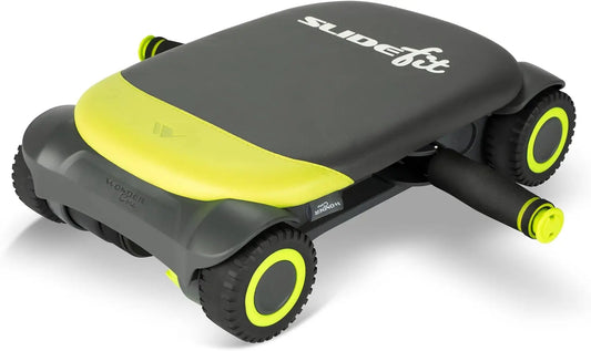 Ab Roller Board with 4 Wheels Automatic Rebound Abdominal Wheel for Core Workout Ab Exercise Equipment Abdominal Exerciser Herob