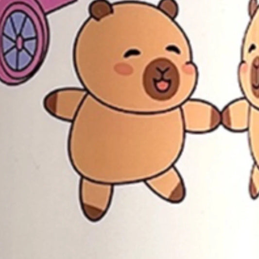 800ml Capybara Insulated Water Bottle W/ Straw & Handle Sport Portable Drinking Bottle Travel Water Cup for Boys Girls Daily Use