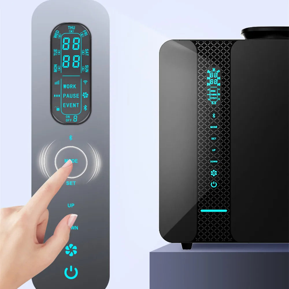 2025 New Home Fragrance Aroma Diffuser 500m³ Perfume Air Freshener Water Free Essential Oil 200ML WIFI Bluetooth APP Machine