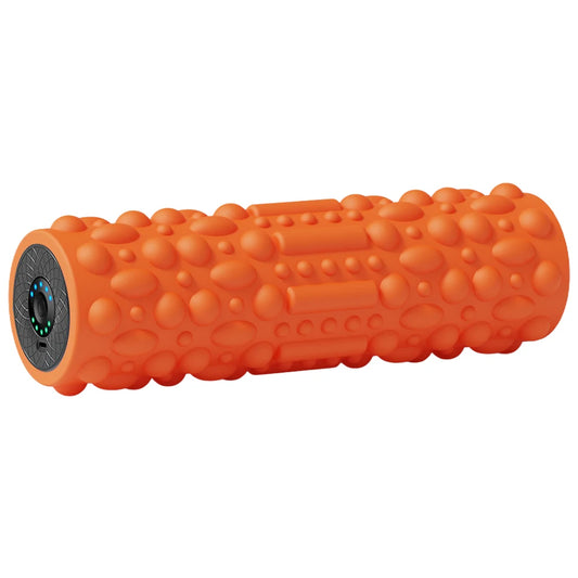 Electric Vibrating Foam Roller Massage Column Rechargeable Exercise Roller 5 Modes Muscle Roller for Yoga Pilates