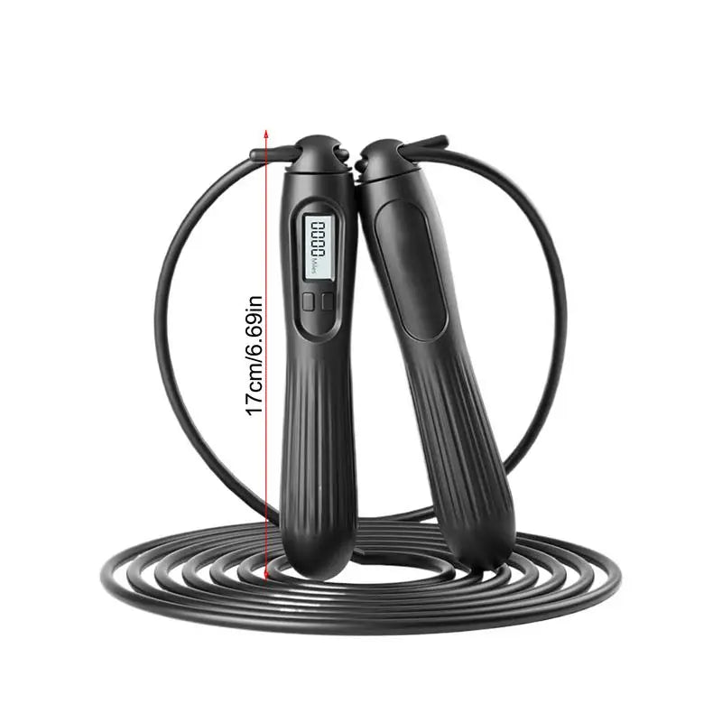 Jump Rope Smart Digital Counting Skipping Rope Gym Accessories Adjustable Home Gym Accessories Men Jump Rope For Chinese New