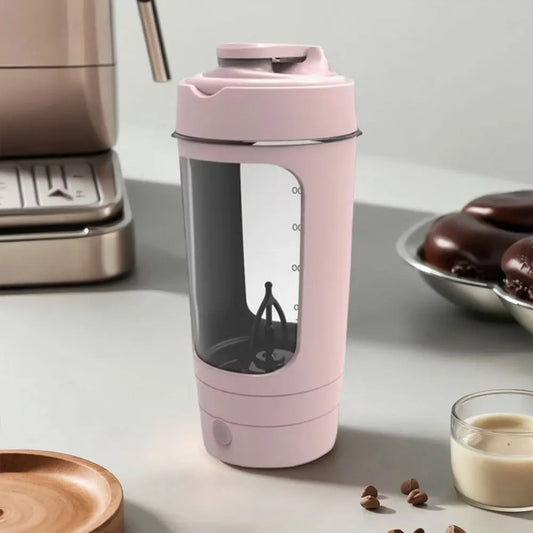 Electric Protein Powder Mixing Cup Rechargeable Self Stirring Mug Made with Tritan Portable Mixer Cup for Protein Shakes