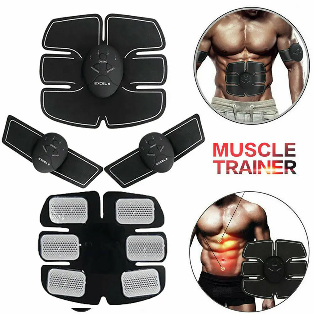 Electrical Muscle Stimulator Fitness Lifting Buttock Abdomen Arms Legs Hip Trainer Toner Weight Loss Body Slimming Massager