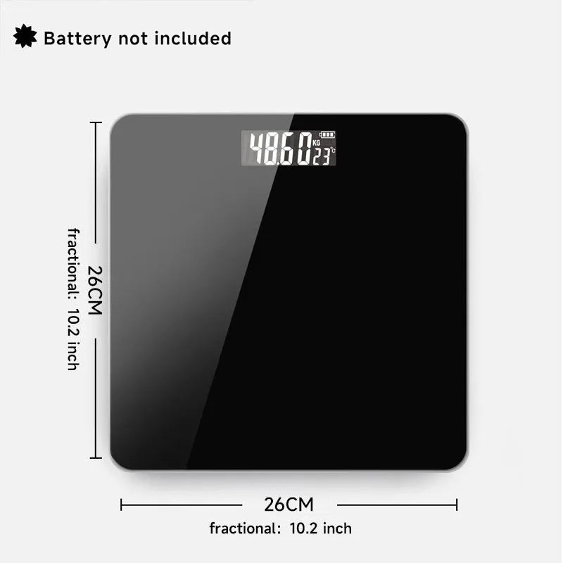 Digital Weight Scale, High Precision Electronic Weighing Equipment, Durable LCD Display, Battery Powered for Health Monitoring