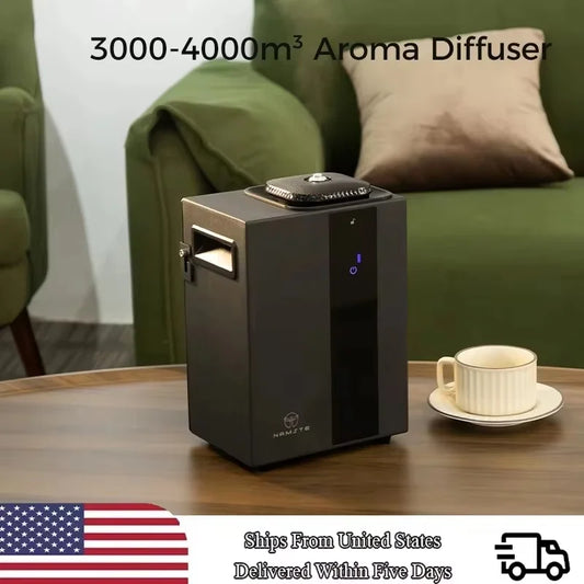 4000m³ Home Appliance Scent Diffuser Machine Perfume Air Freshener Bluetooth APP HVAC Essential Oils Aroma Diffuser 800ML Bottle