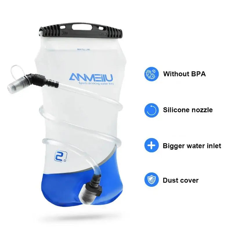 Hydration Pack High Capacity Water Bladder Leak-Proof Hydration Packs Convenient Versatile Odorless Water Storage For Hiking