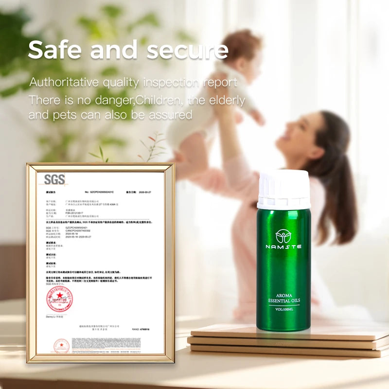 NAMSTE Electric Aromatic Hotel Essential Oil Sale Pure Plant Diffuser Essential Oils Oasis Fragrant Device Home Air Freshener