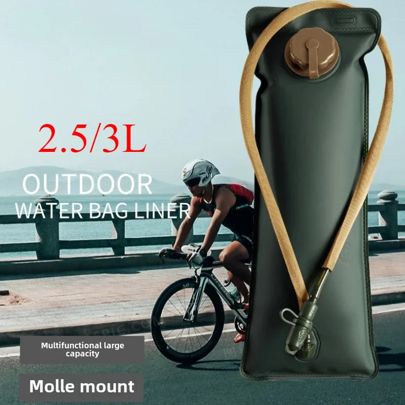 2.5/3L Water Bladder for Hydration Backpack Large Capacity Water Bag Reservoir For Running Cycling Hydration Water Storage Bag