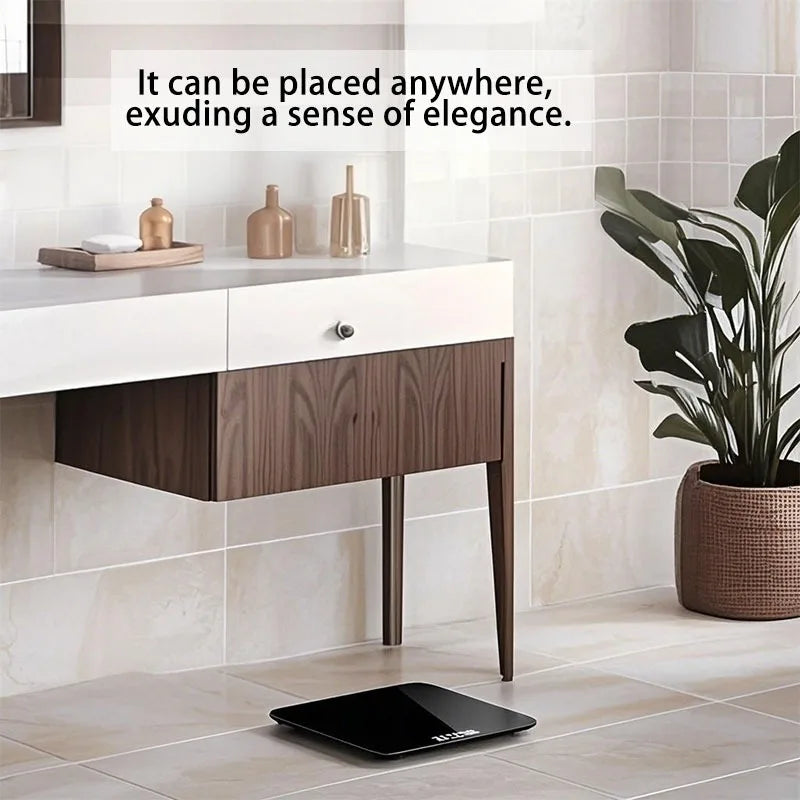 Digital Weight Scale, High Precision Electronic Weighing Equipment, Durable LCD Display, Battery Powered for Health Monitoring