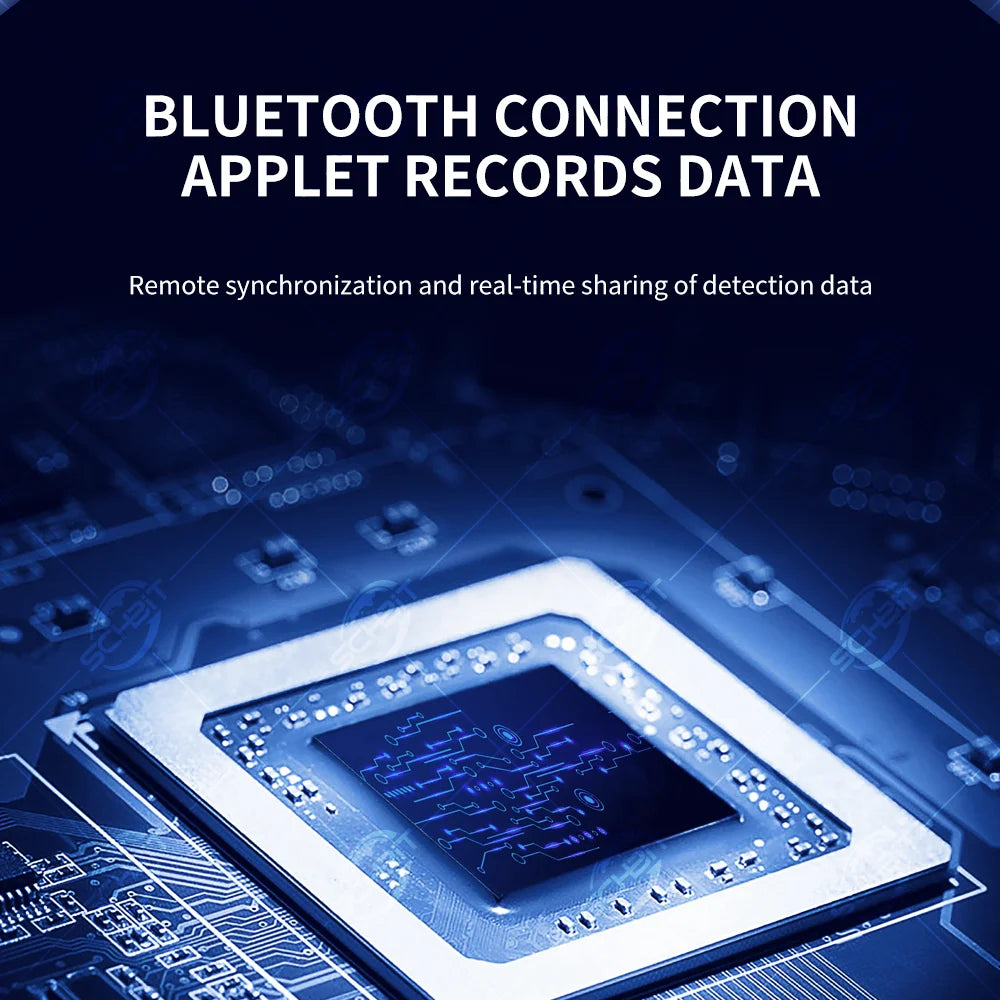 2 In 1 Dual Function Blood Oxygen and Blood Pressure Monitor, Intelligent Bluetooth Finger Pulse Oximeter+Blood Pressure Monitor